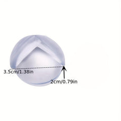 10pcs Clear Safety Corner Protectors Guards - Furniture Table Corner Protection