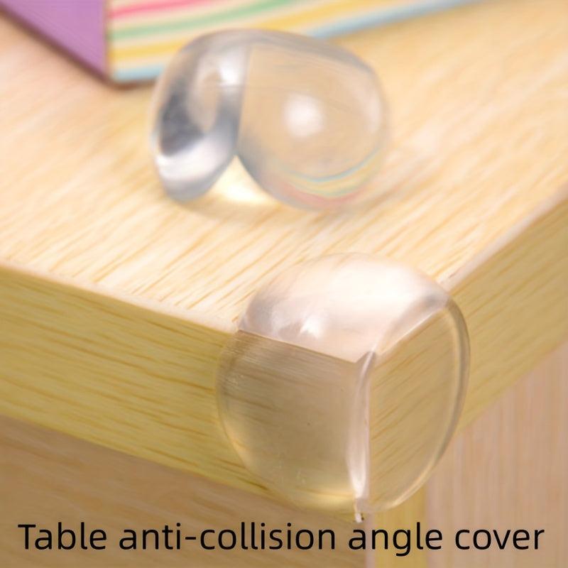 10pcs Clear Safety Corner Protectors Guards - Furniture Table Corner Protection