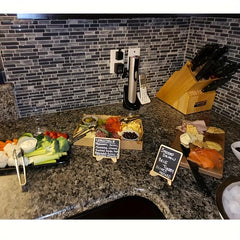 10pcs Mini Chalkboard Signs Food Cheese Markers Party Labels