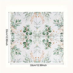 20pcs Green Foliage Eucalyptus Leaves Paper Napkins for Parties