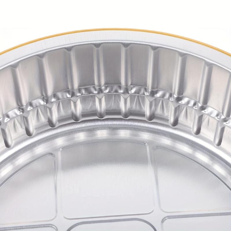 5pcs Aluminum Foil Air Fryer Liners Heavy Duty Disposable Baking Pans