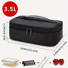 Pizza Insulation Bag for Teens & Workers - School/Camping/Picnic/Beach