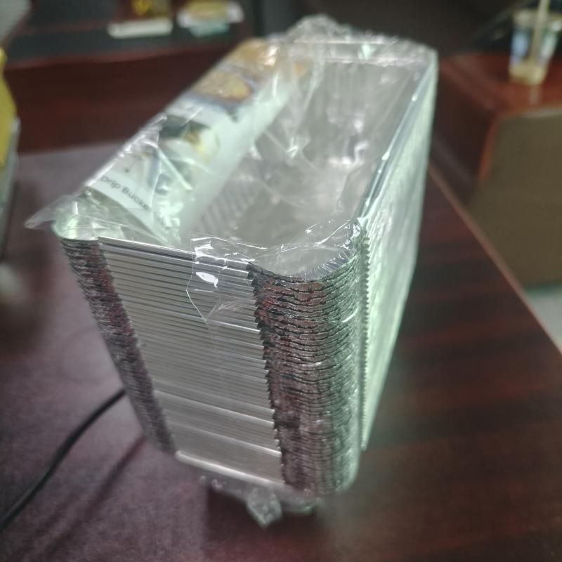 50pcs Aluminum Foil Bread Baking Mold Microwave Baking Tin