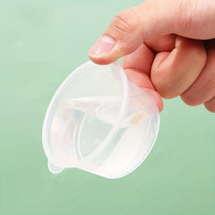 5pcs 50ml Disposable Cups with Lids for Condiments, Sauces