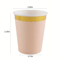 10 20pcs Disposable Paper Cups For Party Coffee Cup Milk Cup