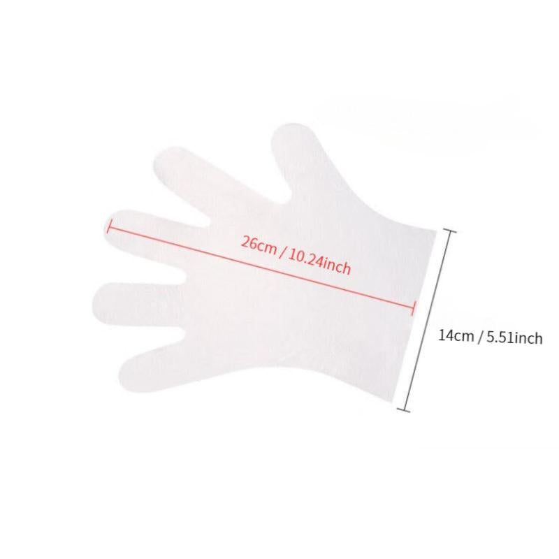 100 Pcs Disposable Gloves for Household Cleaning