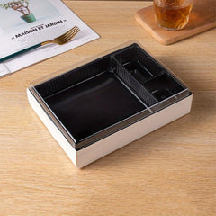 3pcs Disposable Fast Food Box Sushi Seafood Salad Packaging Containers