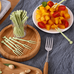 150Pcs Mini Fruit Forks Multicolor Appetizer Dessert Tasting Party Favor
