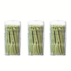 150Pcs Mini Fruit Forks Multicolor Appetizer Dessert Tasting Party Favor
