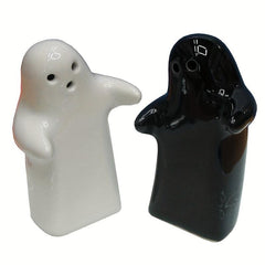 2pcs Ceramic Bottle Set Salt Pepper Shaker Seasoning Rack