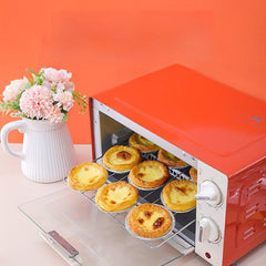 50pcs Disposable Aluminum Foil Round Egg Tart Cups