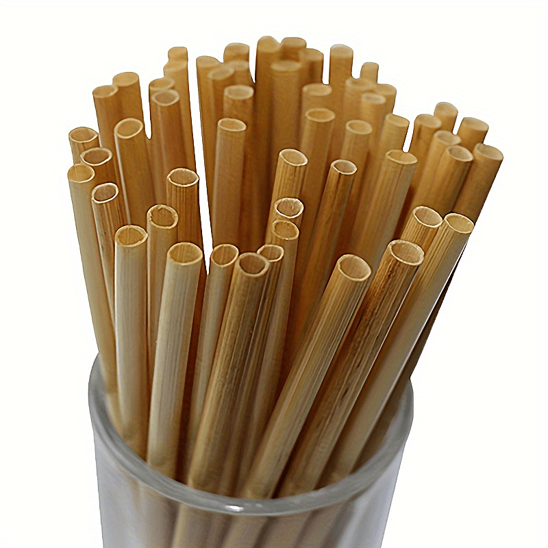 100pcs Wheat Rod Straws Halloween Party Supplies