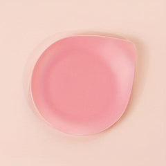5pcs Water Drop Plates Thickened Plastic Plates Disposable Tableware