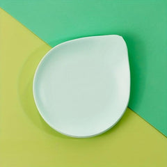 5pcs Water Drop Plates Thickened Plastic Plates Disposable Tableware