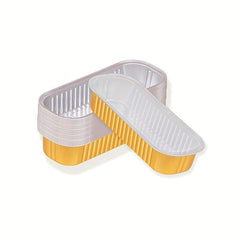 30pcs Aluminum Foil Pans 200ml Disposable Food Containers Air Fryer Liners