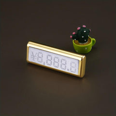Metal Base Jewelry Number Cube Tags Pop Pricing Sign Display Stand