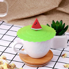 8pcs Silicone Drink Cup Cover Reusable Dustproof Leakproof Cup Cover