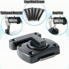 Home Security Door Lock Rotate Bolt Latch Gate Latches Door Slide Lock
