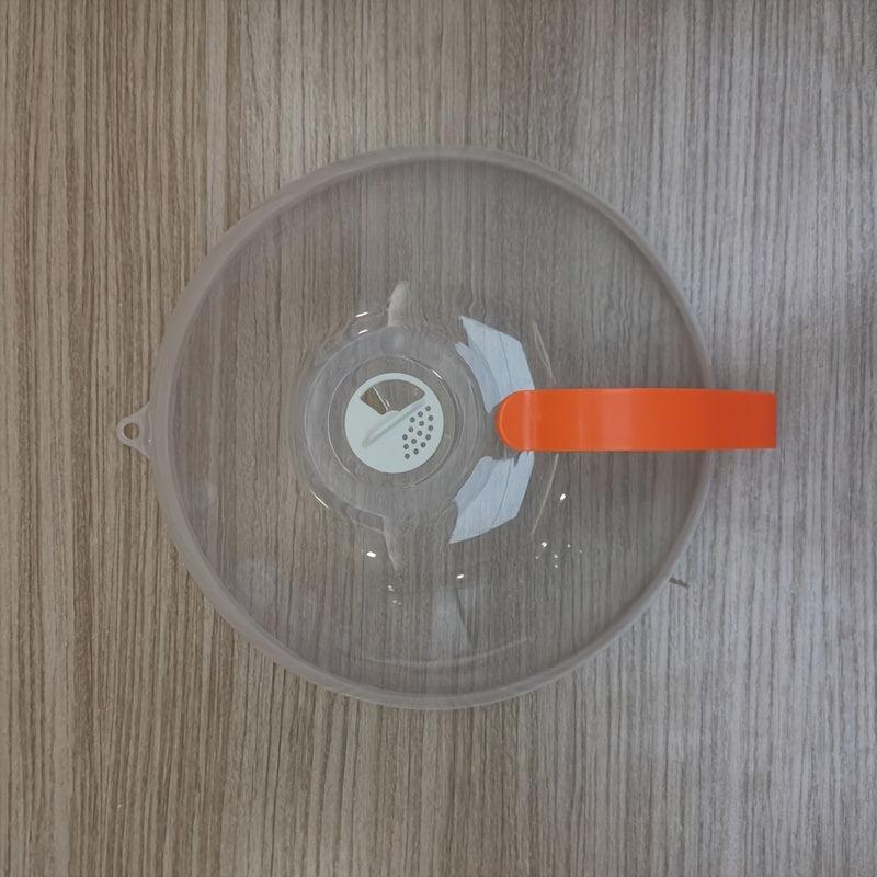 Microwave Oven Splash-proof Cover Hanging Holes