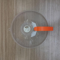 Microwave Oven Splash-proof Cover Hanging Holes