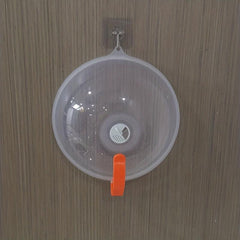 Microwave Oven Splash-proof Cover Hanging Holes