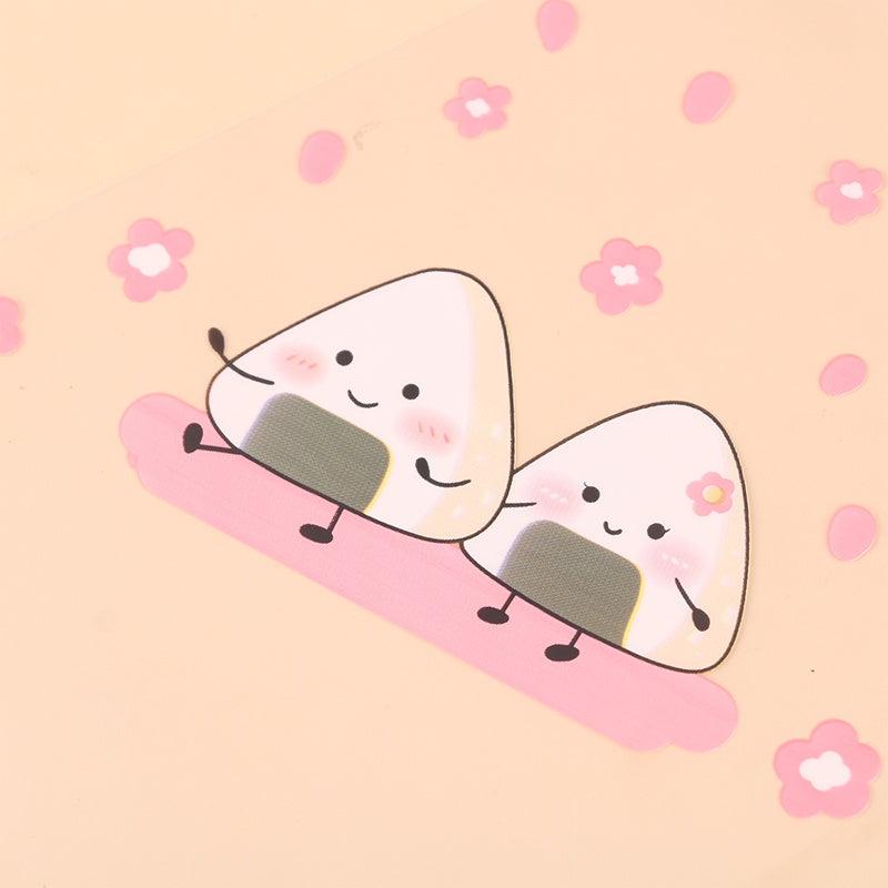 50pcs Triangle Onigiri Wrappers Easy Tear Sushi Packaging Bag