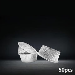 50pcs Disposable Souffle Baking Cup 3.7 inch Tart Cake Mold Halloween