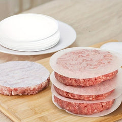 20pcs Circular Silicone Non Waxed Cake Paper Anti Stick Isolation Pad Paper