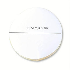 20pcs Circular Silicone Non Waxed Cake Paper Anti Stick Isolation Pad Paper