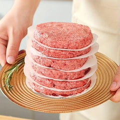 20pcs Circular Silicone Non Waxed Cake Paper Anti Stick Isolation Pad Paper