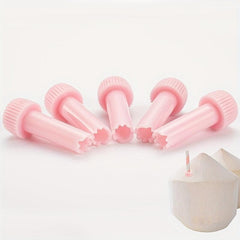 5pcs Coconut Opener Punch Drilling Gadget Kitchen Household Fruit Hol