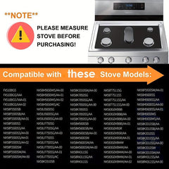 Gas Range Stove Cover Protects Burners Non Stick Liner