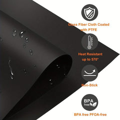 Gas Range Stove Cover Protects Burners Non Stick Liner