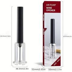 Plastic Wine Air Pressure Pump Opener Needle Cork Remover