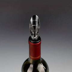 Wine Bottle Opener Set with Stainless Steel Opener, Stopper, Aerator Pourer