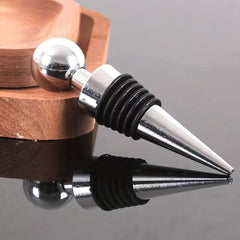 Wine Bottle Opener Set with Stainless Steel Opener, Stopper, Aerator Pourer