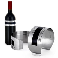 Stainless Steel Wine Bracelet Thermometer for Red Wine Beer Homebrewing