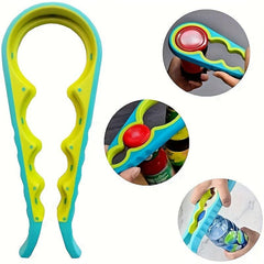 Non Slip 4-in-1 Bottle Cap Opener for Quick Can & Bottle Opening