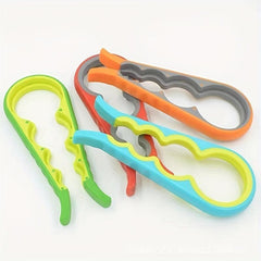 Non Slip 4-in-1 Bottle Cap Opener for Quick Can & Bottle Opening