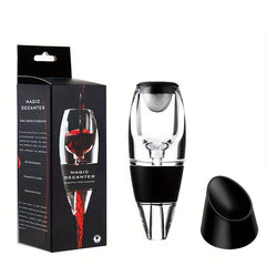 Wine Pourer Improves Wine Taste Aroma Aerating Pourer And Decanter Spout