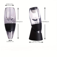 Wine Pourer Improves Wine Taste Aroma Aerating Pourer And Decanter Spout