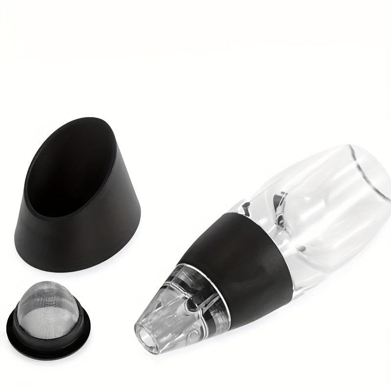 Wine Pourer Improves Wine Taste Aroma Aerating Pourer And Decanter Spout