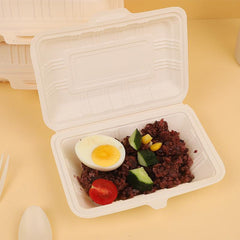 50pcs Disposable Takeout Box for Food Packaging and Storage