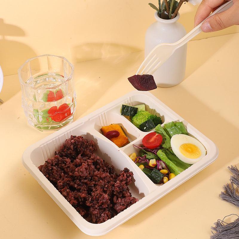 50pcs Disposable Takeout Box for Food Packaging and Storage