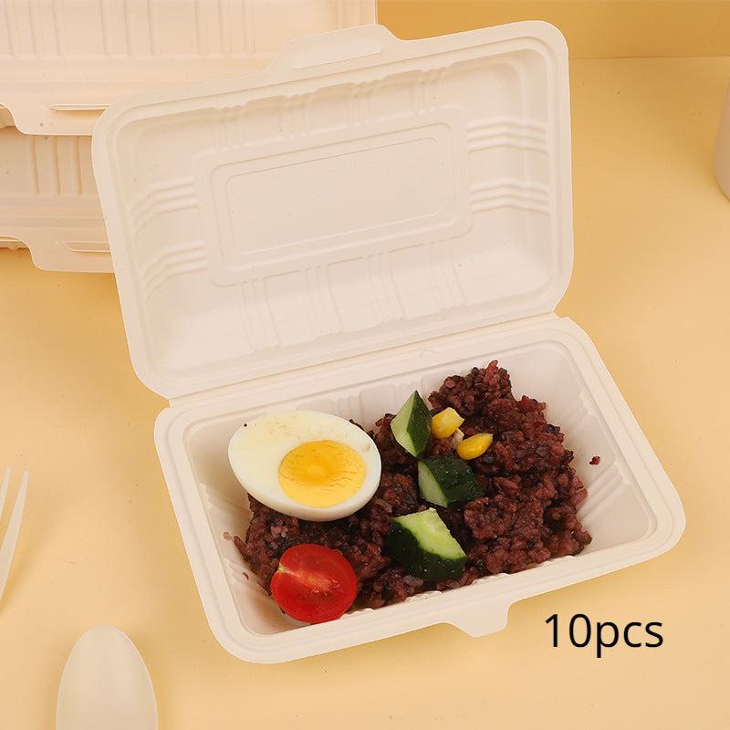 50pcs Disposable Takeout Box for Food Packaging and Storage