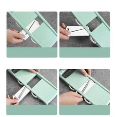 8pcs Vegetable Shredder Multifunctional Food Chopper Slicer Dicer Cutter