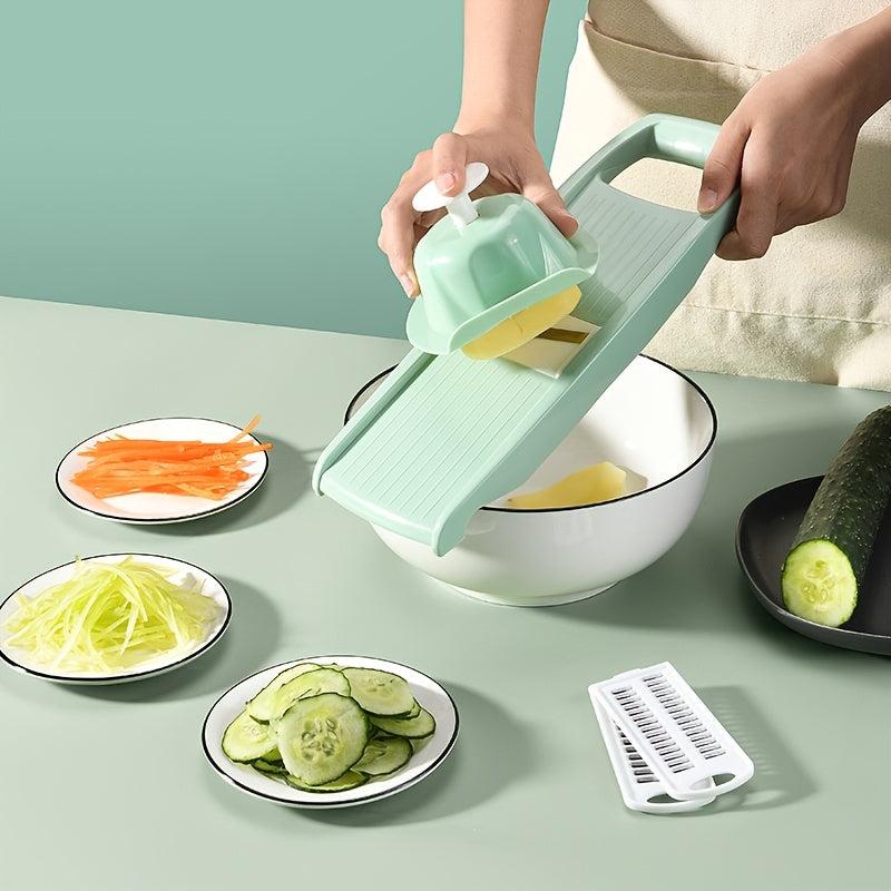 8pcs Vegetable Shredder Multifunctional Food Chopper Slicer Dicer Cutter