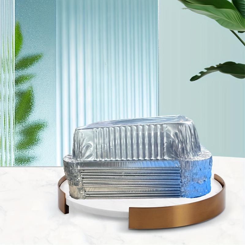 30pcs Disposable Lunch Box Takeout Box Baking Mold Barbecue Box