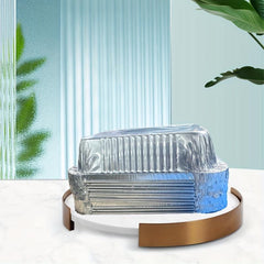 30pcs Disposable Lunch Box Takeout Box Baking Mold Barbecue Box
