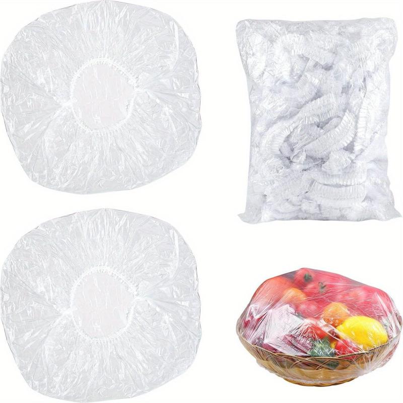 100-200pcs Reusable Elastic Food Storage Bags